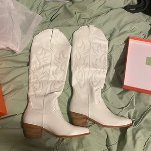 White Cowgirl Boots